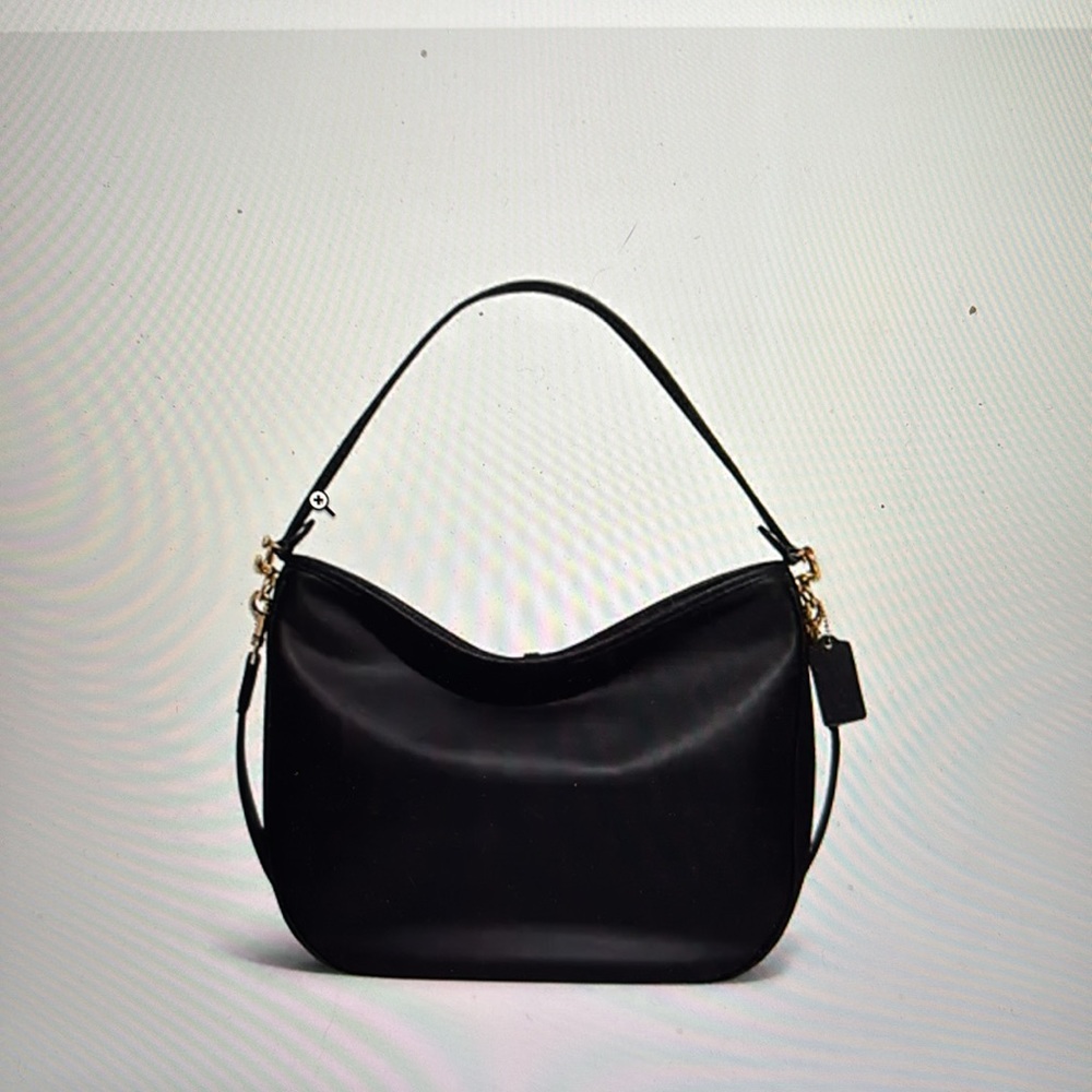 Coach Leather Soft Tabby Hobo Black NWT